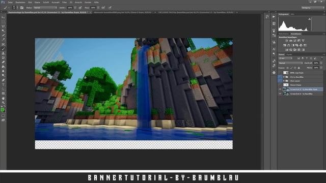 Minecraft BANNER erstellen | Minecraft Banner TUTORIAL (Photoshop Tutorial) + Design Pack | BaumBla смотреть онлайн