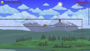 Terraria 1.3.0.8 - Бессмертная тактика против мимиков.