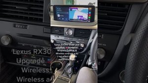 Lexus RX300 2020 above change to wireless android auto wireless CarPlay