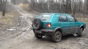 VW golf country syncro v Breste