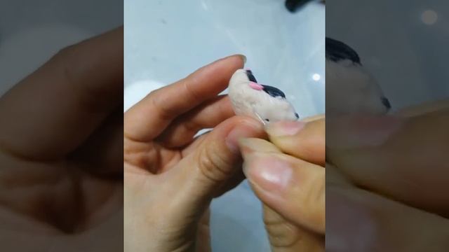 2ой урок часть 3 МК по созданию игрушки в смешанной технике с полимерной глиной. Лапки