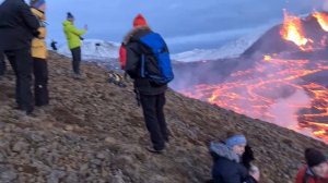 Лава течет на нас 🔥 Lava river