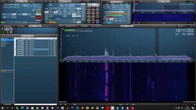 17-meter band, Magnetic Loop Antenna Levkov LZ1AQ, 17 метровый диапазон с антенной Левкова в Москве смотреть онлайн