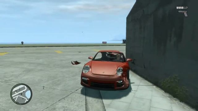 GTA IV Crash Test (porsche 911 GT2) (1080p) смотреть онлайн