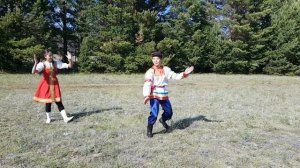 Русский народный танец - Барыня. Хореографический коллектив "ЭРМЭЛЗЭЛ"