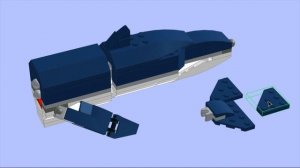 Fin Whale MOC LEGO 31088 2 to 1 Alternate Digital Build