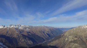 домбай 2022 . аэросъемка в горах с квадрокоптера )