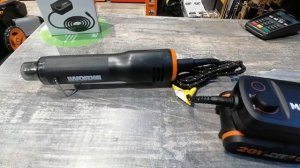 Мини-фен worx wx743.9 аккумуляторный
