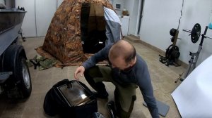 ВСЕ ПРОСТО! Свет в Палатку для зимней рыбалки! Пол в палатку своими руками!
