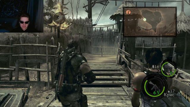 плаваем по речке Донецк в резидент евил 5 #5 смотреть онлайн