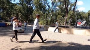 Попали на Цыганскую свадьбу, парк в Георгиевск