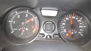Megane2 1.5dci разгон с тюненой турбиной