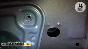 Nissan Primera P12  Инструкция по Ремонту закисшей ручки двери. Перезаливка.