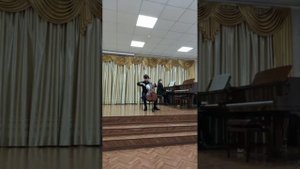 И.С.Бах Ариозо из концерта фа-минор для фортепиано. Мисилевич Кирилл,Ссмш при КГк, 13 лет