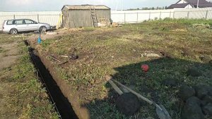 траншея под фундамент своими руками