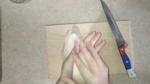 "Токпокки из пшеничной муки без кочудяна"С сыром
