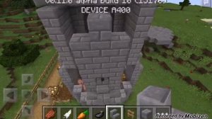 Как построить красивую крепость в Minecraft PE