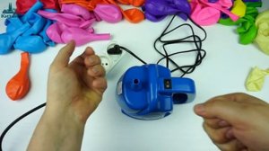 Компрессор для воздушных шаров - крутой помошник для проведения торжества !!!