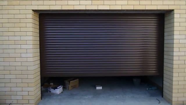 Автоматические рольворота в гараж смотреть онлайн