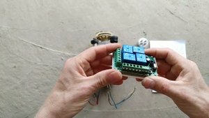 Электропривод откатных ворот. Реверс однофазного эл.двигателя от стиральной машины. Своими руками.