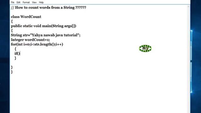 string word count program in java смотреть онлайн