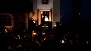 Exorcism mass in Saharna Monastery