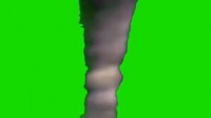 Смерч на зелёном фоне