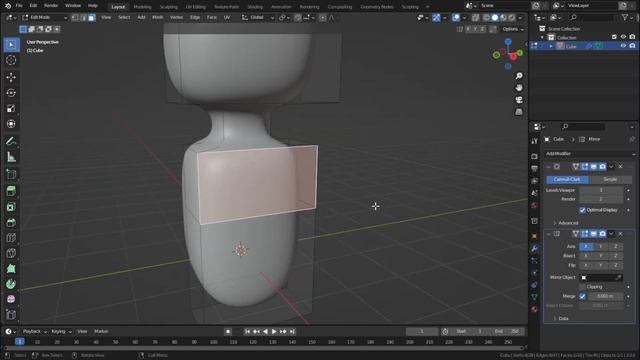How to Create a Low Poly Character in Blender in 1 Minute смотреть онлайн