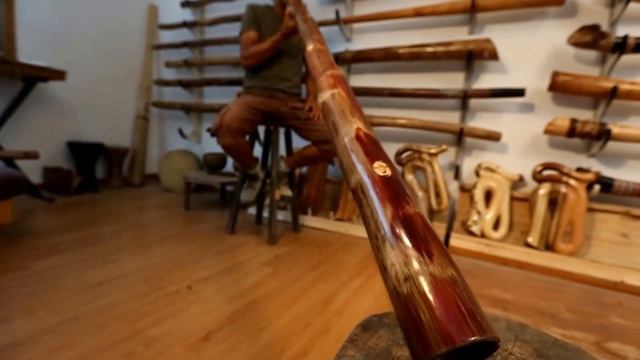 Deep red Agave didg in D смотреть онлайн