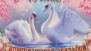 Поздравления с Аметистовой свадьбой.48лет.Павел и Людмила