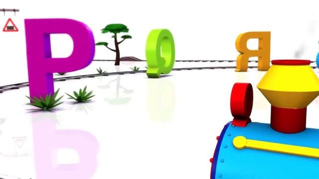 ABC Song | ABC Train Song | Nursery Rhymes For Babies By LittleBabyBum - ABCs And 123s