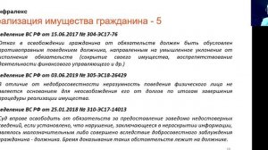 Мастер-класс «Банкротство граждан: актуальные вопросы судебной практики»