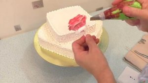 Торт на Юбилей(крем БЗК). /Cake on Anniversary(protein custard).