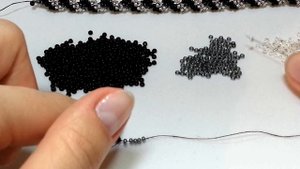 Жгут из бисера/ Бисероплетение/Harness from beads.
