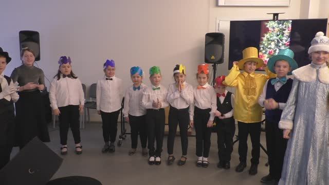 Новогодний концерт отдела ударных инструментов смотреть онлайн