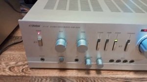 винтажный бюджетный усилитель victor