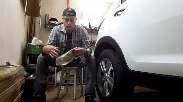 Антигравий, антикор, шумка Dinitrol 482 задних арок Sportage 3 своими руками