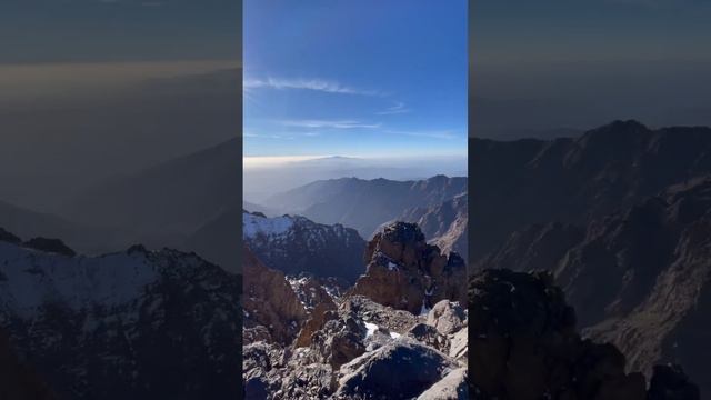 Climbing Toubkal in the Atlas Mountains, Morocco! 🧗♂️ #climbing #toubkal #mountain #Morocco