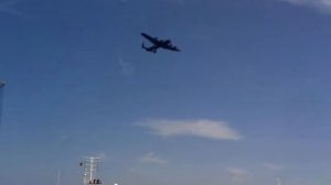 Lancaster Bomber Dover celebrating Louis Bleriot's Record-setting Flight Across the English Channel