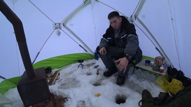 рыбалка за 2 дня до полярной ночи