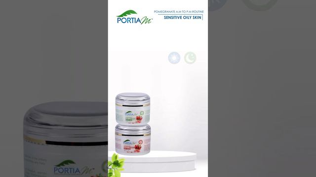 Pomegranate Range Routine. #portiamskincare#sharetheglow#shortvideo