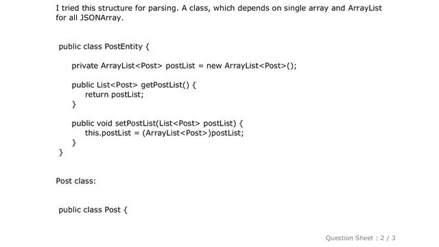 Android : How to Parse JSON Array with Gson