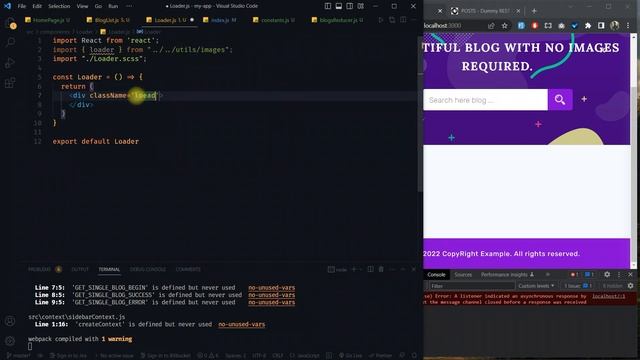 Create a Blog Website Using React JS | Axios & DummyJSON fake REST API
