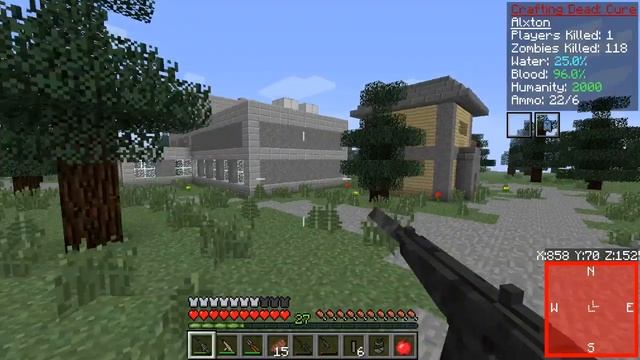 The Walking Dead SERVER #16 (Crafting Dead Minecraft Server) SERVER 1 смотреть онлайн