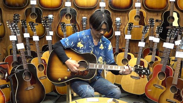 GIBSON J 160E 1956 смотреть онлайн