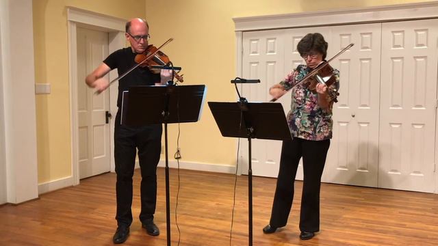 Urs Joseph Flury (1941-)  Rousseau-Suite for violin and viola (1999) смотреть онлайн