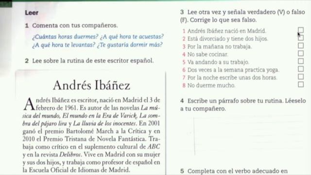 Уроки испанского А2 1.3. Испанский на ходу. Hablar de rutinas. Работа с текстом. смотреть онлайн