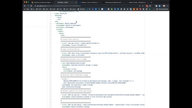 Community demo - Azure DevOps pipelines for SharePoint Framework projects