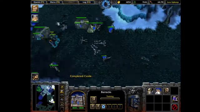 Playing Warcraft 3 story campaign #2 - Continuation смотреть онлайн