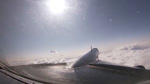 Патрулирование Ту-95мс над нейтральными водами акваторий Чукотского и Охотского моря